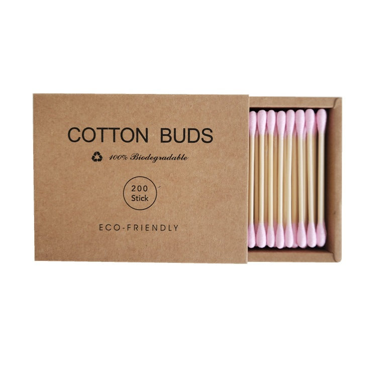 Eco-Friendly Multicolored Cotton Swabs | Makeup Remover Swabs | Cosmetic Application | First Aid
