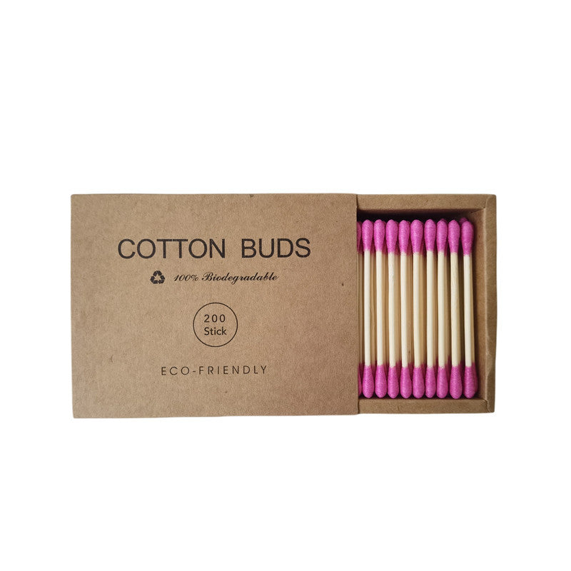 Eco-Friendly Multicolored Cotton Swabs | Makeup Remover Swabs | Cosmetic Application | First Aid